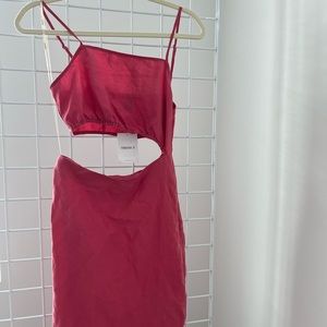 NWT cut out Forever 21 maxi dress